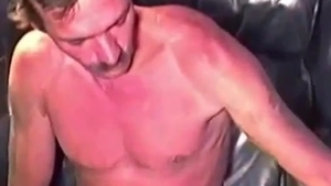 Rugged straight Daddy Sucks penis For specie