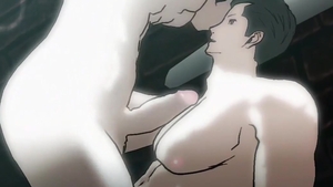 Juice Anime: Juicy helps with rough sex