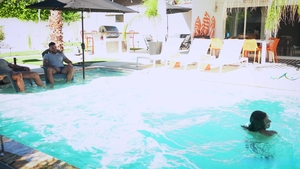 Twink Trade: Old Friends Get Dirty in Poolside Foursome