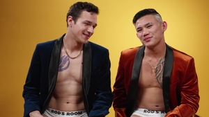 Rod's Room: Tatted Twinks Take a Savage Ride