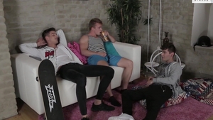 Eager Pucker Penetrated by Double-Stuffed Mates