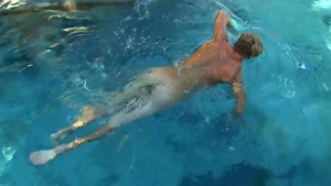 Next Door Male: Masturbating by the pool: Gavin's indulgence