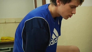 Team Mates Get Aroused in the Locker Room