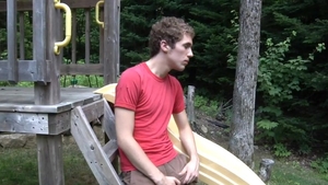 Next Door Twink: Young, Curly-haired Isaac's Dirty Secret