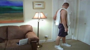 Next Door Male: Chris Explores His Massive Manhood