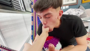 AmateurGayPOV: Willing Step-dad's Gift